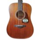 Top of the acoustic guitar Ibanez model AW54 OPN Dreadnought