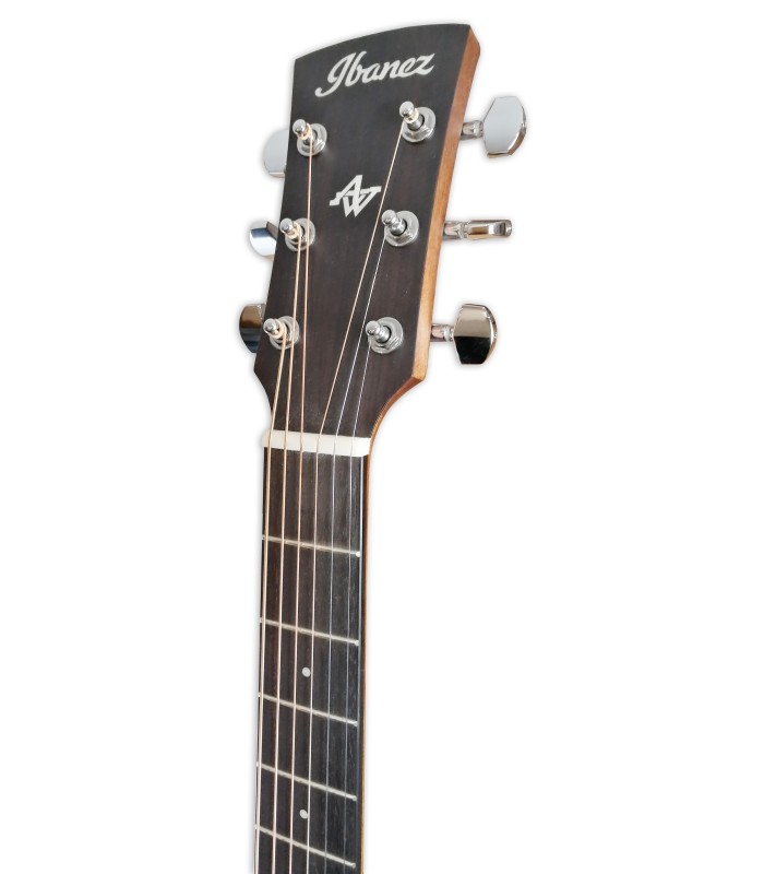 Cabeça da guitarra acústica Ibanez modelo AW54 OPN Dreadnought