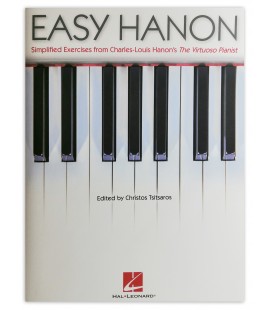 Foto da capa do livro Easy Hanon