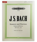 Foto da capa do livro Bach sonaten und partiten para violino solo BWV 1001 1006 Peters