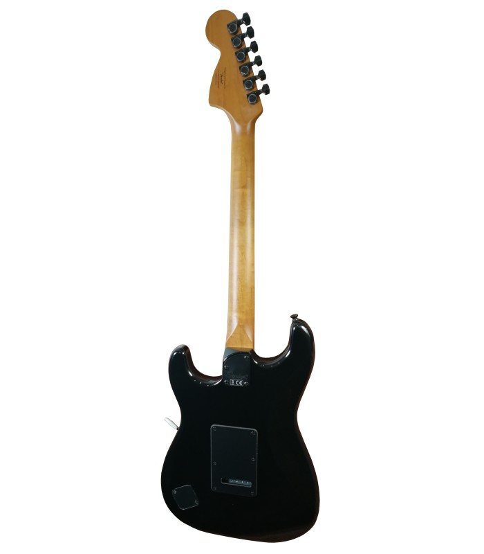 Espalda de la guitarra eléctrica Fender Squier modelo Contemporary Strat SPCL RMN Black