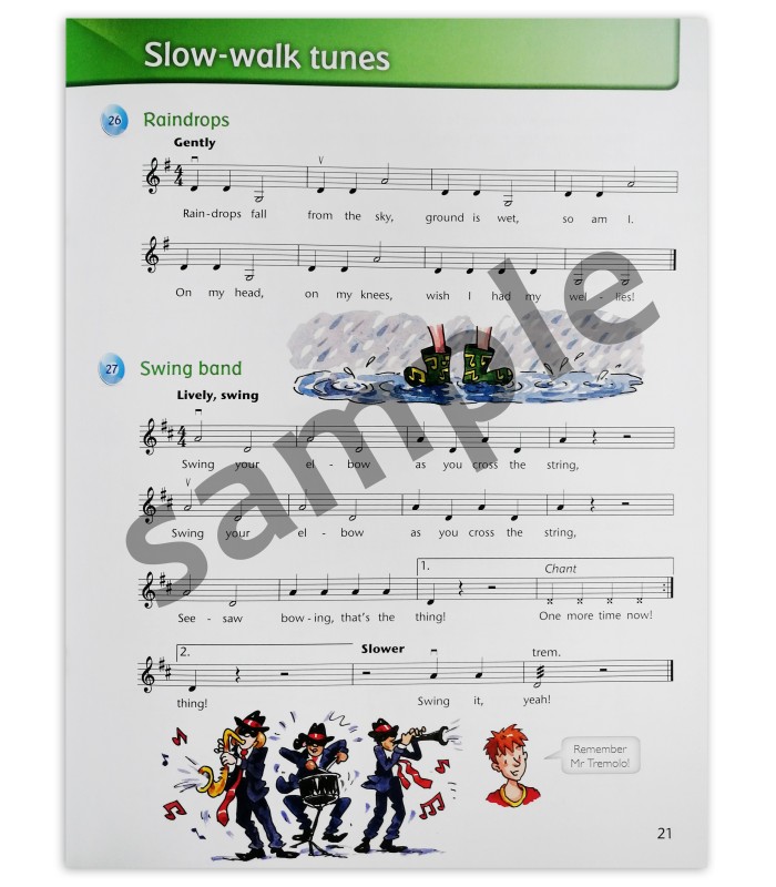 Amostra do livro Blackwell Fiddle time starters