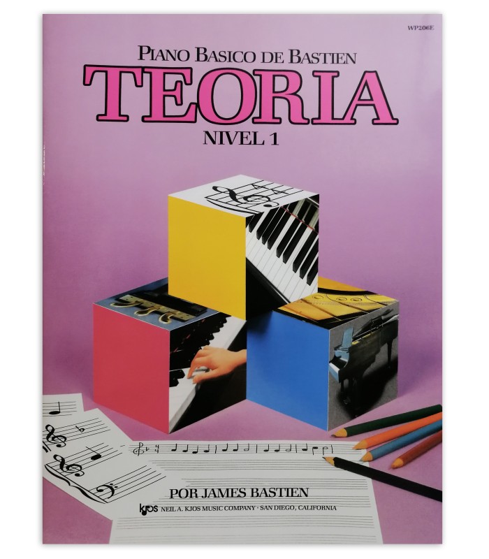 Photo of Bastien Piano básico teoria nível 1 book's cover