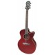 Foto da guitarra eletroacústica Yamaha modelo CPX600 RTB CTW com equalizador de 3 bandas