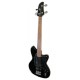 Photo of the bass guitar Ibanez model TMB30 BK Short Scale Black with 4 Strings