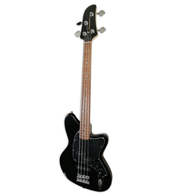 Photo of the bass guitar Ibanez model TMB30 BK Short Scale Black with 4 Strings