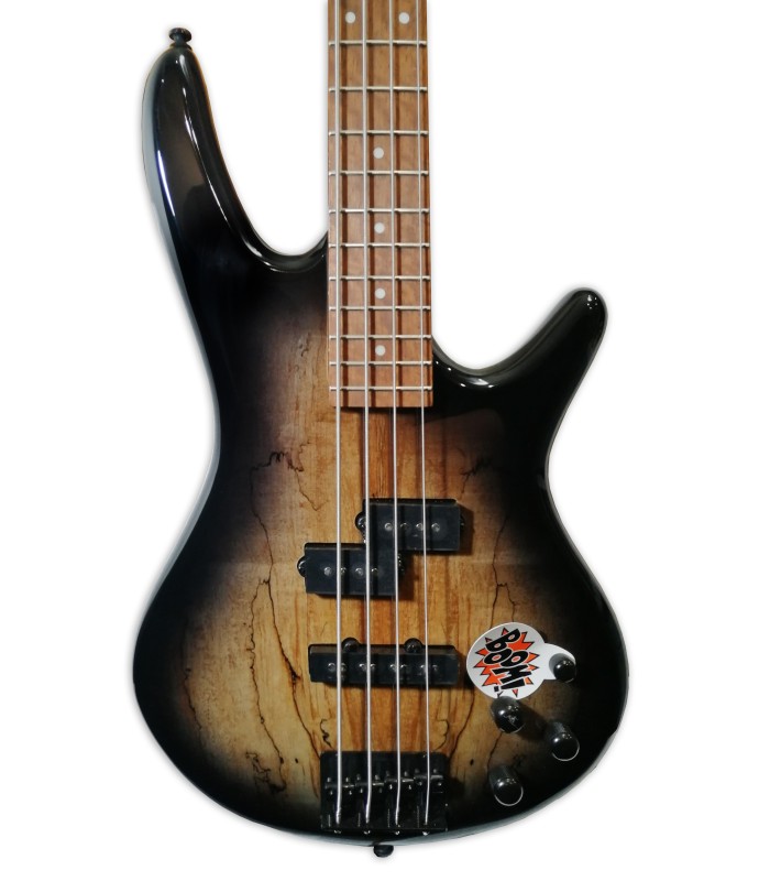 Corpo e captadores da guitarra baixo Ibanez modelo GSR200SM NGT