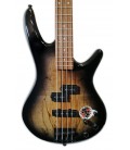 Corpo e captadores da guitarra baixo Ibanez modelo GSR200SM NGT