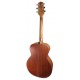 Back of the acoustic guitar Takamine model GN10 NS Nex Natural