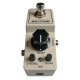 Controls and power supply input of the pedal Ibanez model BTMINI Booster
