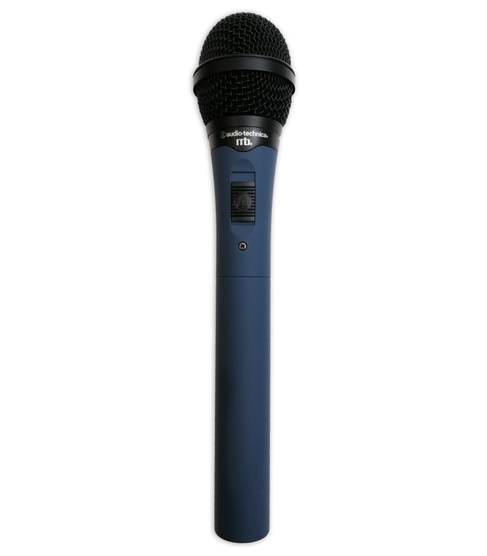 Foto do microfone Audio Technica modelo MB4K Midnight Blues Condensador para estúdio