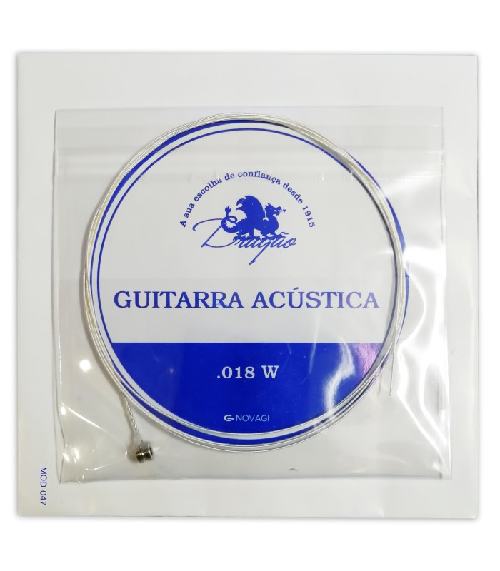 Dragão Viola String 813 Superior Steel Bass 018 2ª B with silk with Button