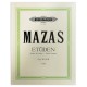 Foto da capa do livro Mazas Etuden Opus 36 para violino vol 3 Peters