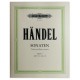 Photo of Handel Sonatas HWV361 368 370 Peters's book cover