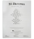 Índice do livro Ed Sheeran Equals HL