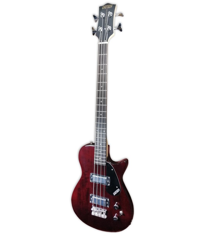 Photo of the bass guitar Gretsch model G2220 Electromatic JR Jet Bass Short Scale Walnut