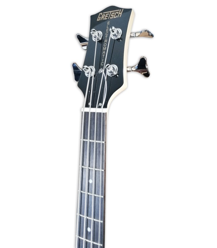 Head of the bass guitar Gretsch model G2220 Electromatic JR Jet Bass Short Scale Walnut