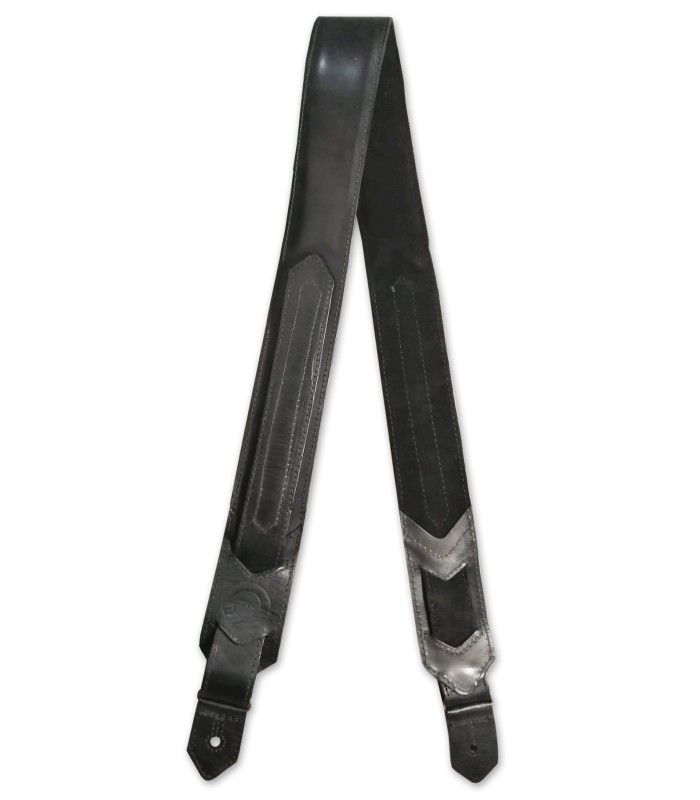 Foto da correia Strap modelo STVT em pele vintage almofadada para guitarra