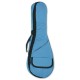 Photo of Ortolá nylon bag model 6265 32 in turquoise blue for soprano ukelele