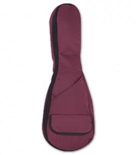 Funda Ortolá 6265 32 Nilón Bordeaux para Ukelele Soprano Acolchonada Mochila