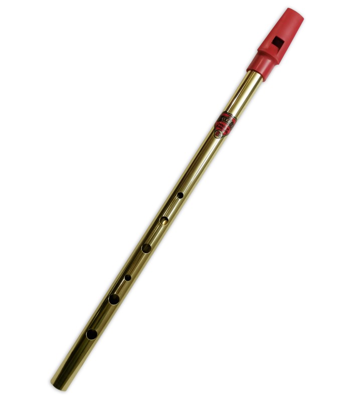 Flauta Feadóg Flageolet em Si bemol Latão