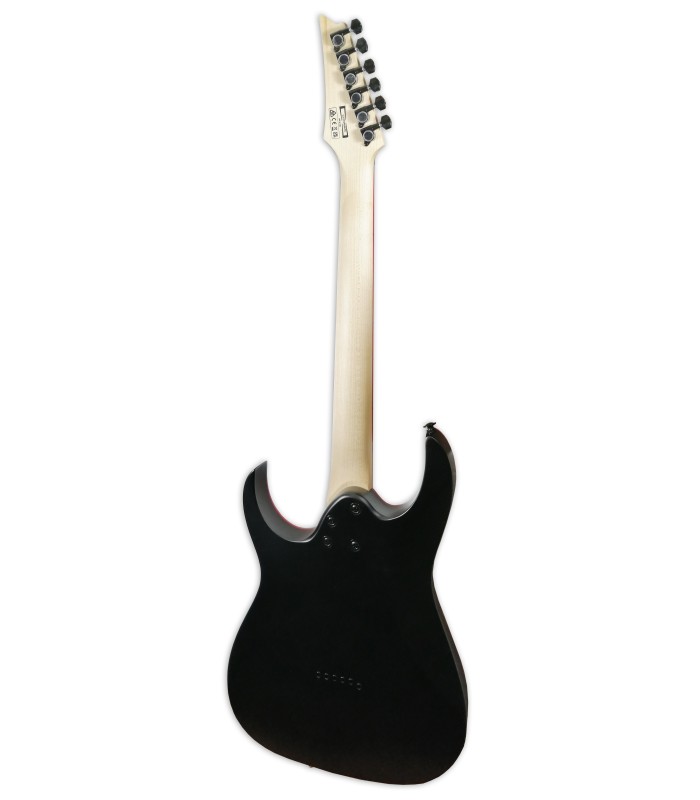 Back of the electric guitar Ibanez model GRG131DX BKF
