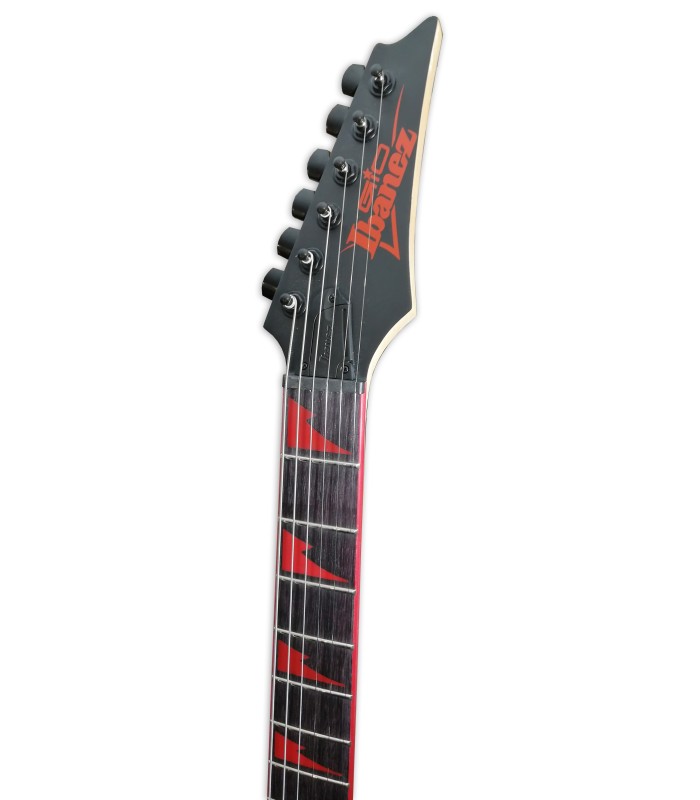Head of the electric guitar Ibanez model GRG131DX BKF