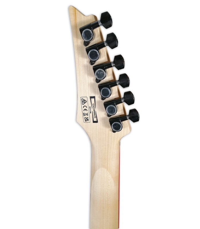 Machine head of the electric guitar Ibanez model GRG131DX BKF