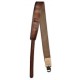 Otro lado de la correa Strap modelo ST3SB en cuero para guitarra