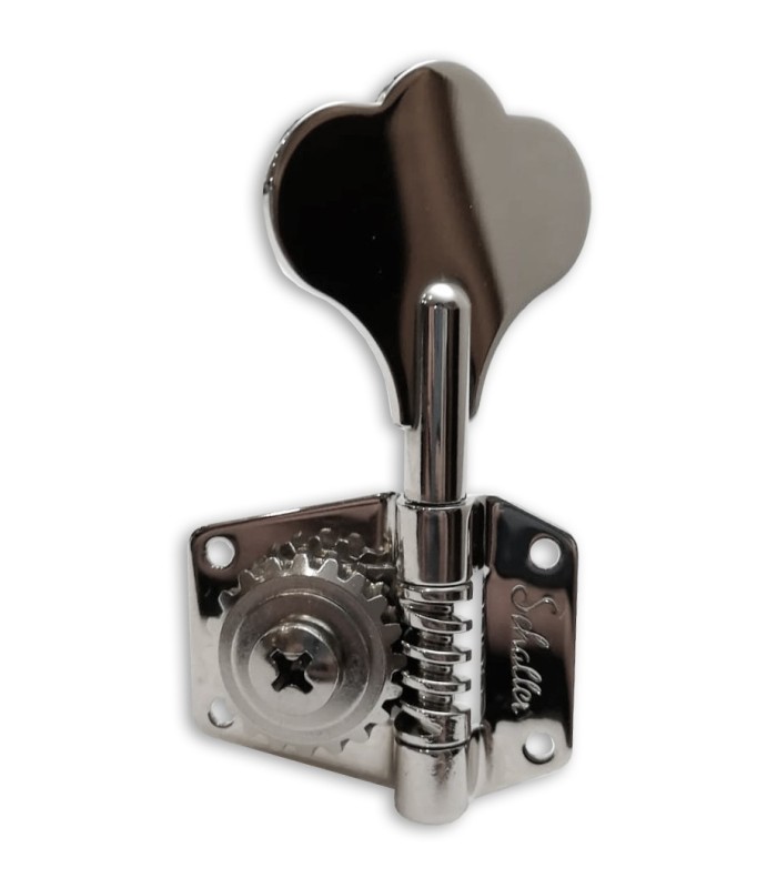 Detalhe de um carrilhão da Schaller modelo Bass BM para baixo 2L 2R niquelado