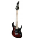 Foto de la guitarra eléctrica Ibanez modelo GRGM21M WNS Walnut Sunburst