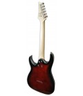 Costas da guitarra elétrica Ibanez modelo GRGM21M WNS Walnut Sunburst