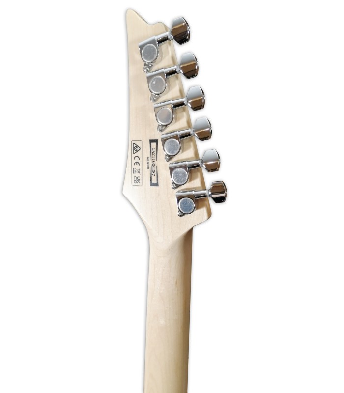 Clavijero de la guitarra eléctrica Ibanez modelo GRGM21M WNS Walnut Sunburst