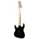 Costas da guitarra elétrica Ibanez modelo GRX40 BKN Black