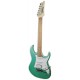 Photo of the guitar Ibanez model GRX40 MGN Metallic Ligth Green
