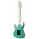 Espalda de la guitarra elétrica Ibanez modelo GRX40 MGN Metallic Ligth Green