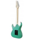 Costas da guitarra elétrica Ibanez modelo GRX40 MGN Metallic Ligth Green