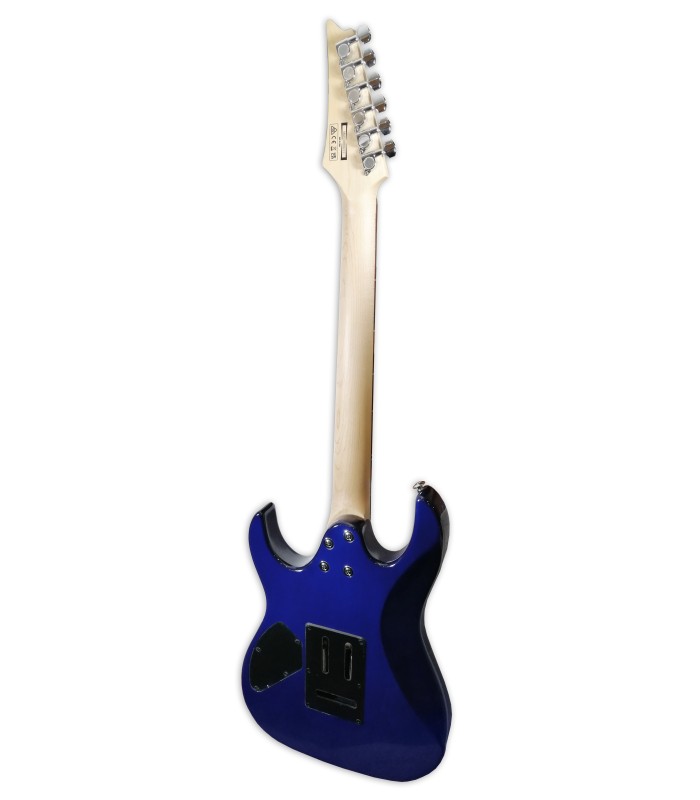 Electric guitar Ibanez model GRX70QA TBB's back