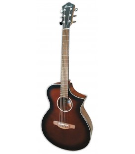 Guitarra Electroacústica Ibanez AEWC11 DVS Spruce Sapele