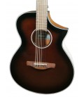 Tampo da guitarra eletroacústica Ibanez modelo AEWC11 DVS