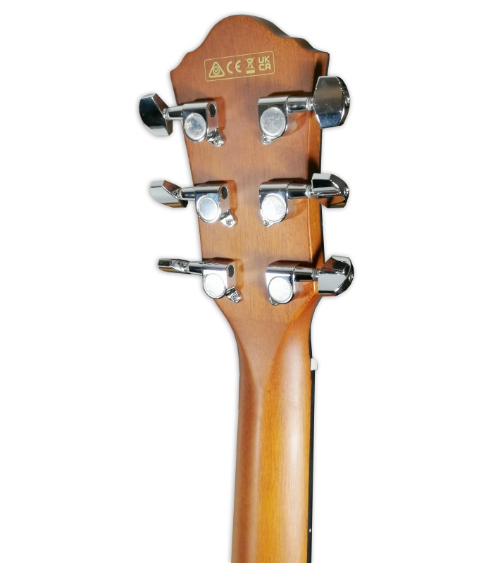 Clavijero de la guitarra electroacústica Ibanez modelo AEWC11 DVS