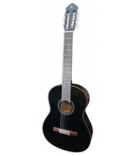 Foto da guitarra clássica Yamaha modelo C40 BL Preta