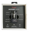 Foto do amplificador Fender modelo Mustang Micro Guitar Headphone Amp na embalagem