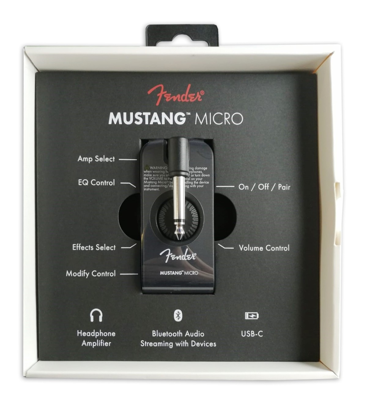 Fender Mustang Micro Guitar Headphone Amp | Amplificador | - Salão