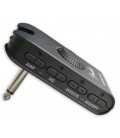 Detail of the controls of the amplifier Fender model Mustang Micro Guitar Headphone Amp