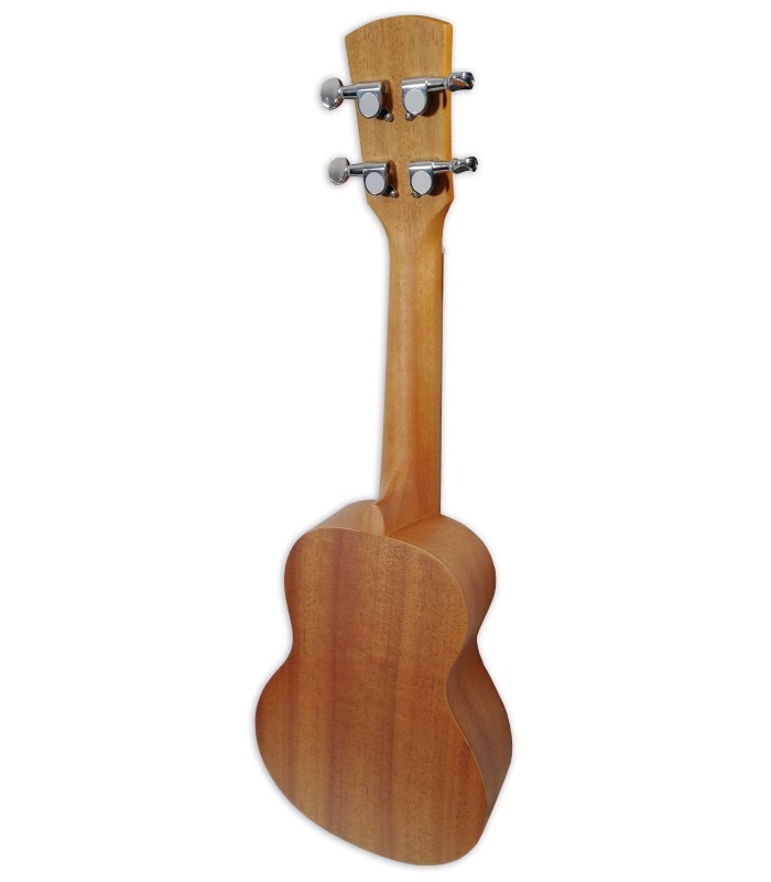 Back of the ukulele soprano Laka model VUS 10