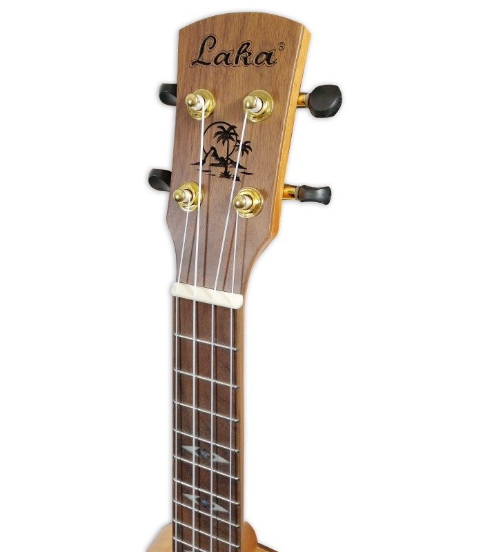 Cabeça do ukulele concerto Laka modelo VUC 95