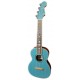 Tenor ukulele model Fender model Dhani Harrisson Turquoise