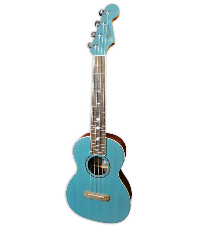 Ukulele tenor Fender modelo Dhani Harrisson Turquoise