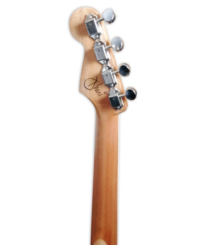 Machine head of the tenor ukulele model Fender model Dhani Harrisson Turquoise